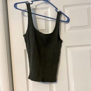 Cute green tank top